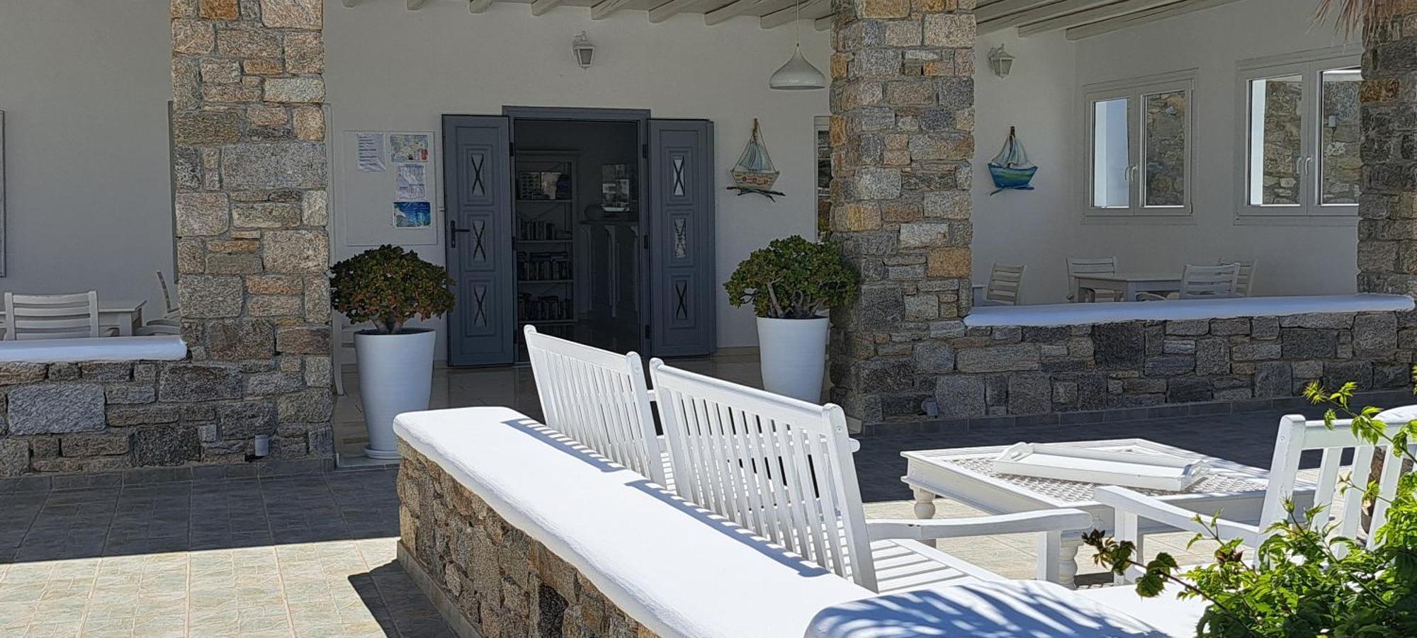 Anixi Hotel Ornos  Eksteriør billede